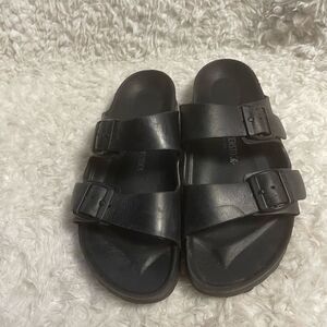 Birkenstock Arizona Eva Black black rubber EUR SZ41